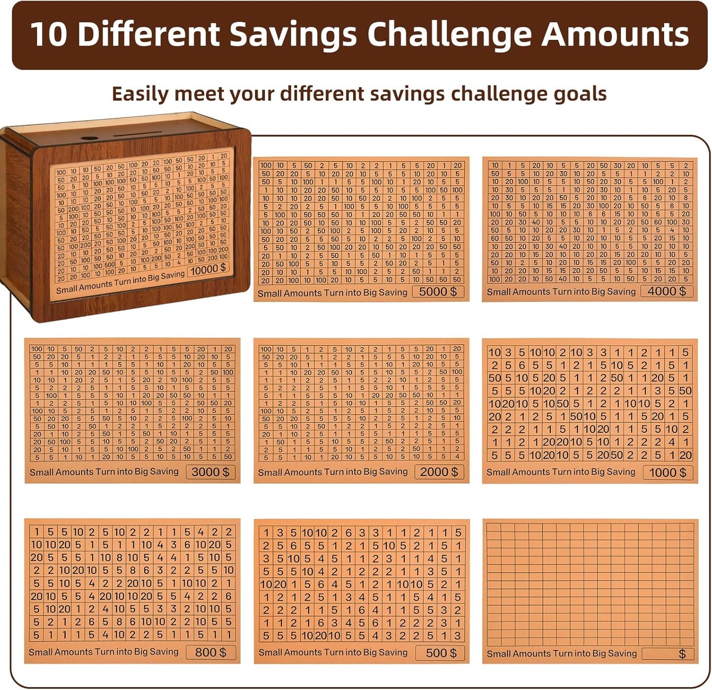 Savings Challenge Box