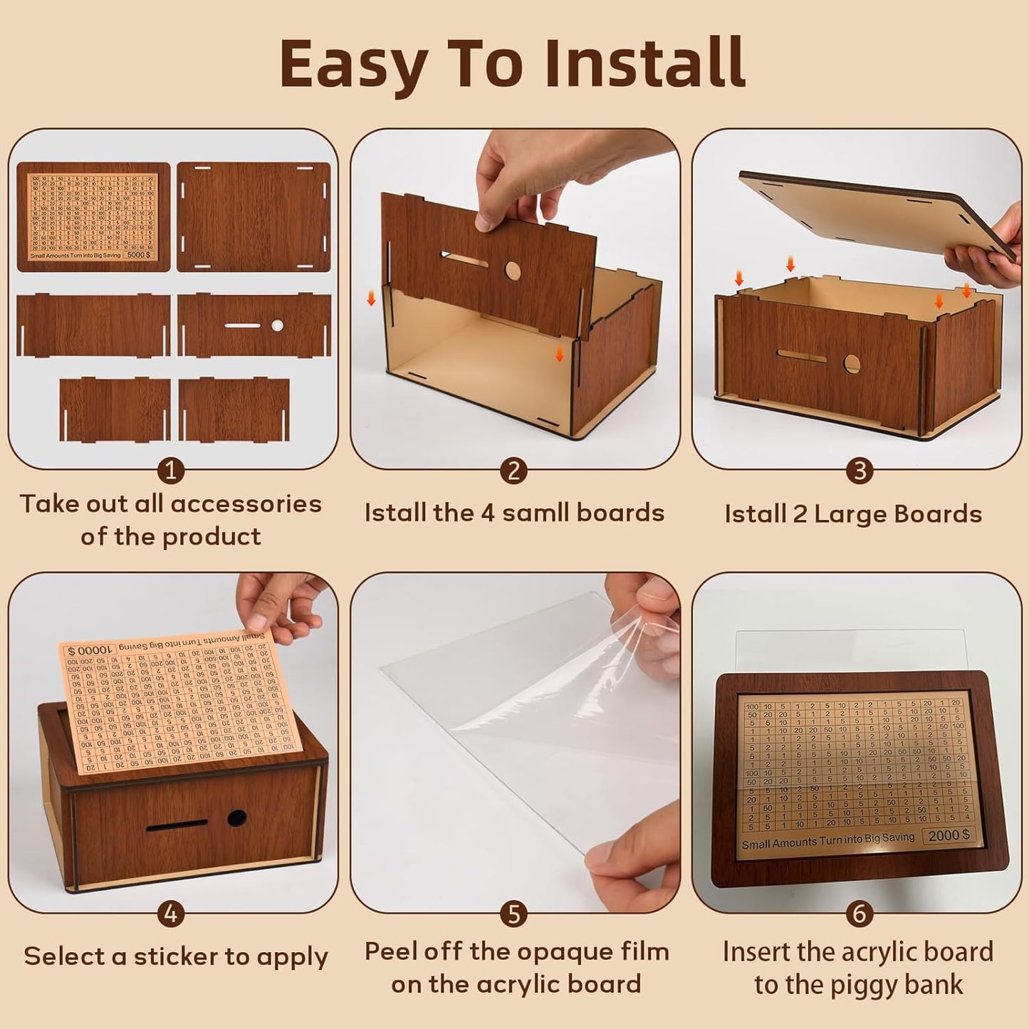 Savings Challenge Box