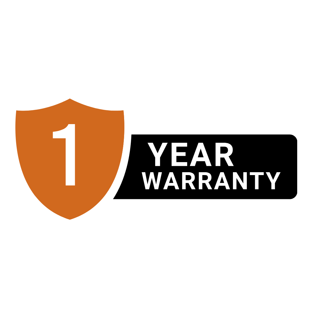 1 Year Warranty