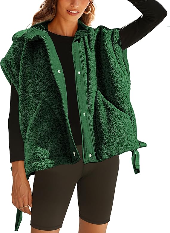 Sherpa Snap Vest