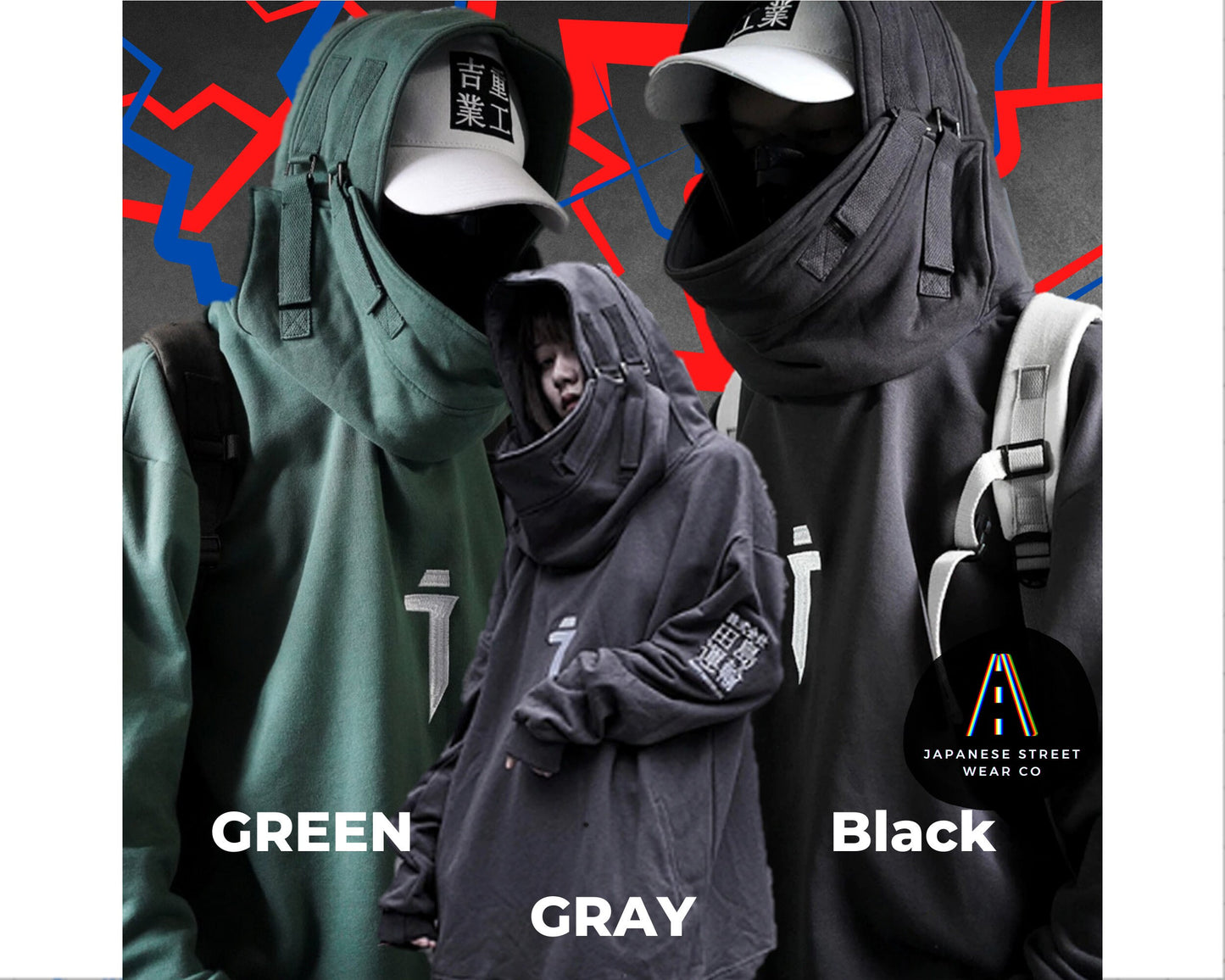Harajuku Skimask Hoodie