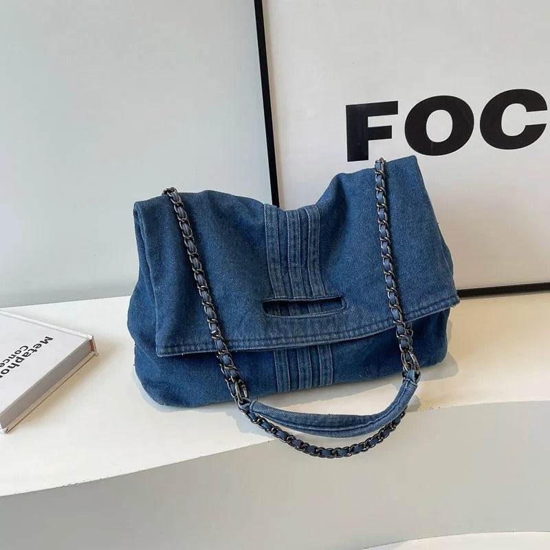 Denim 3-Way Bag