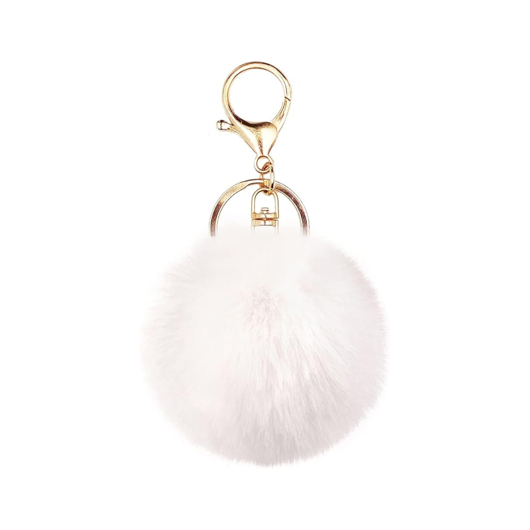 Faux Fur Bag Keychain