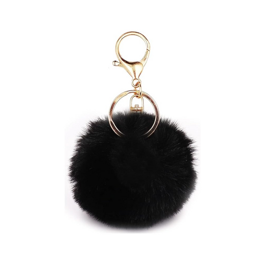 Faux Fur Bag Keychain