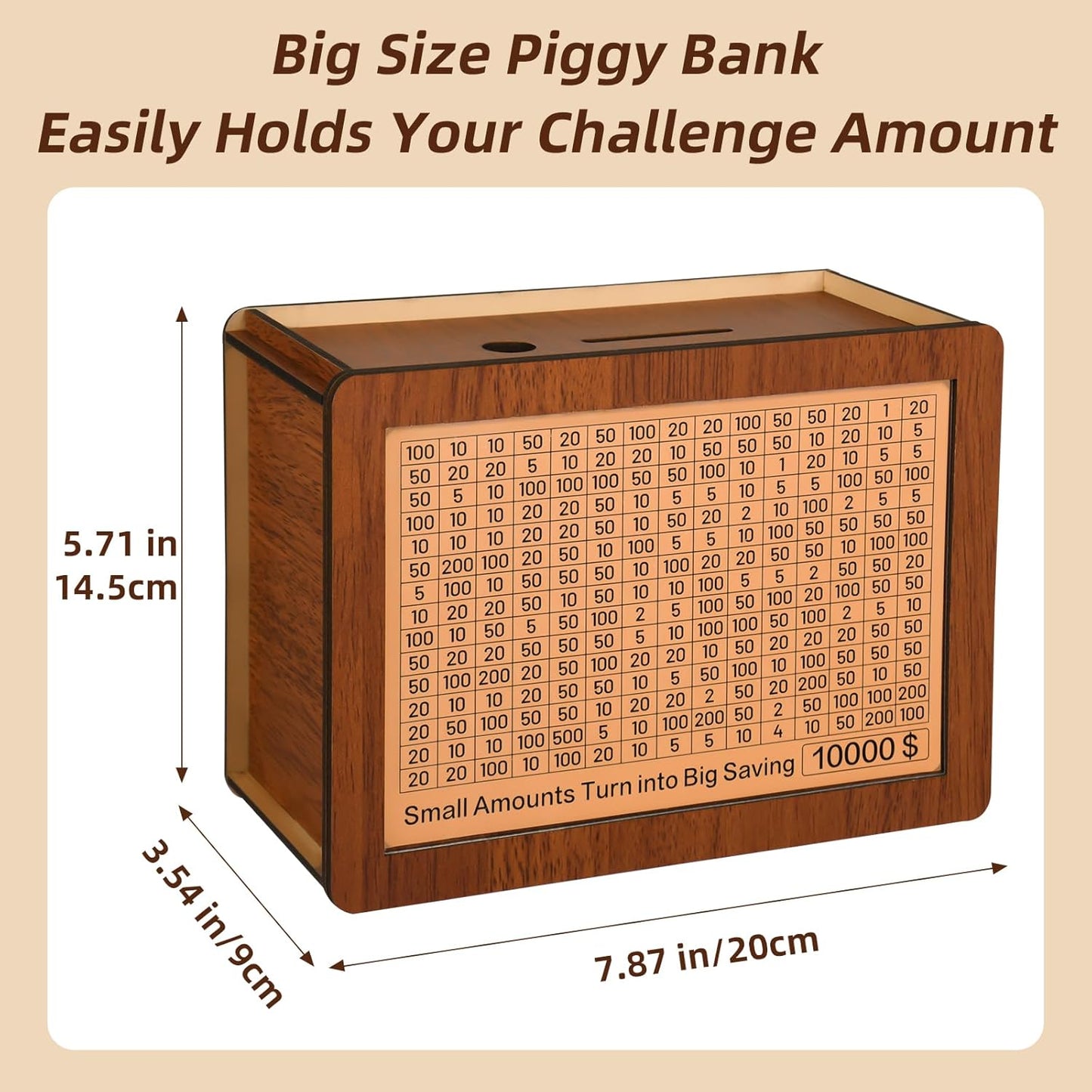 Savings Challenge Box
