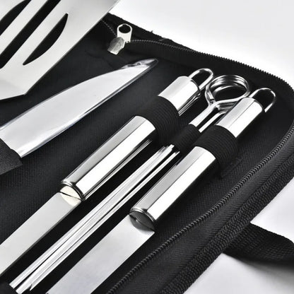 9-Piece Grill Tool Kit