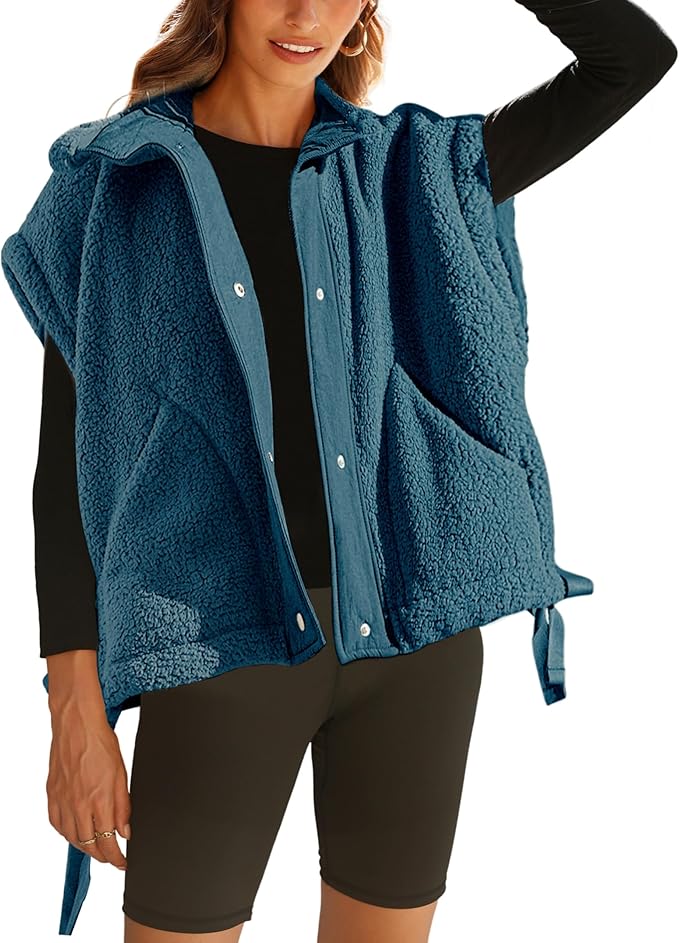Sherpa Snap Vest