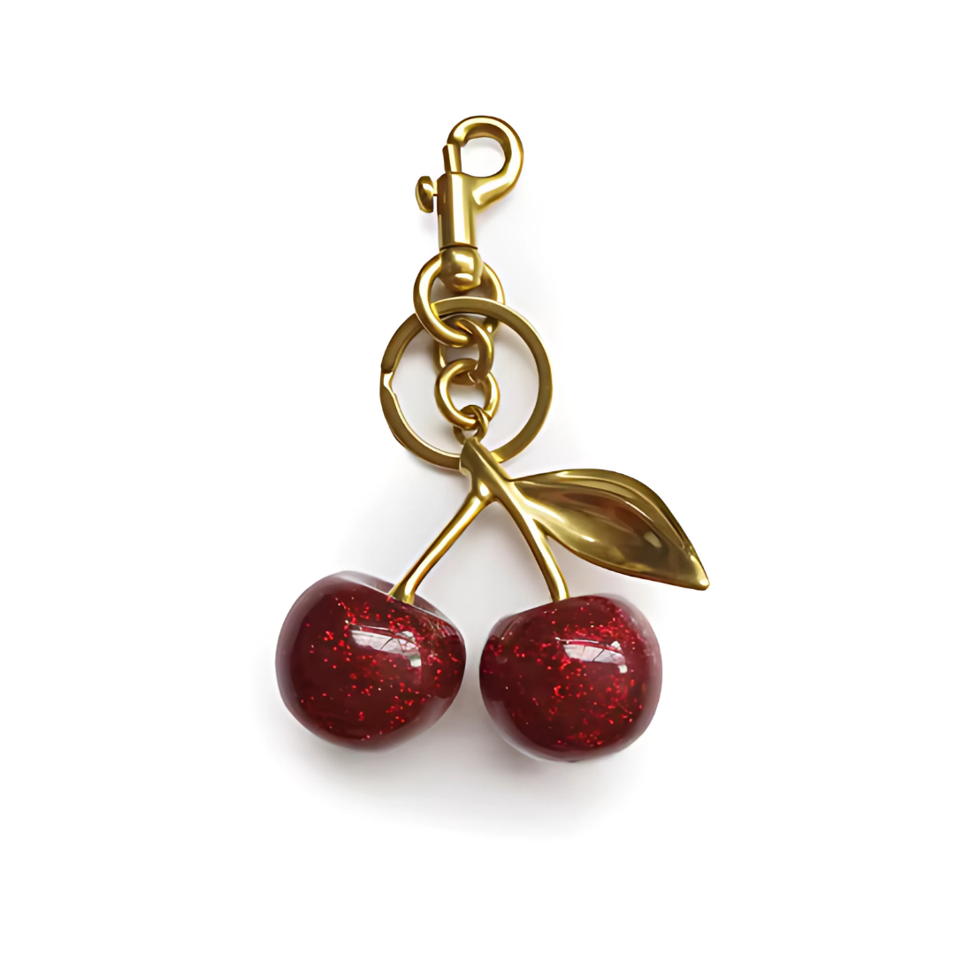 Cherry Bag Keychain