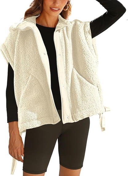 Sherpa Snap Vest