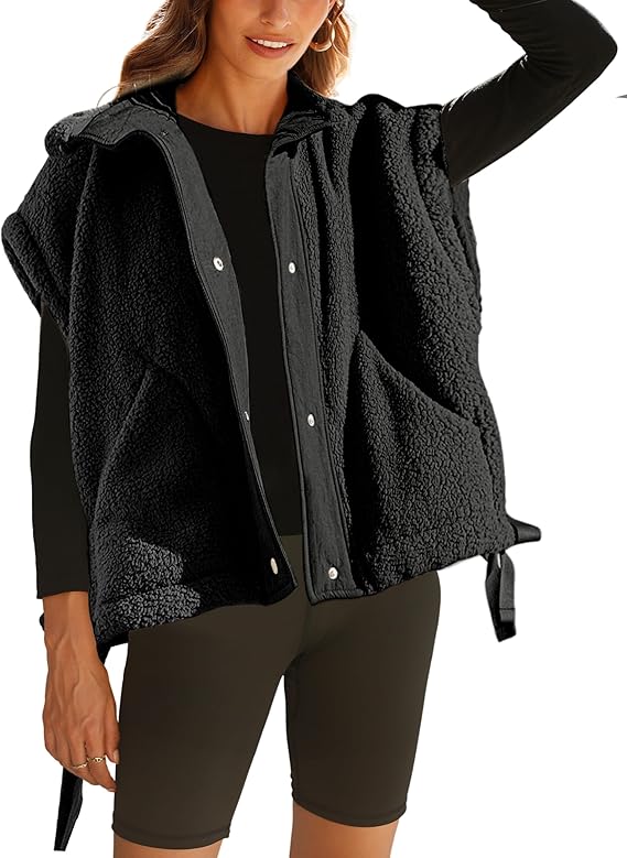 Sherpa Snap Vest
