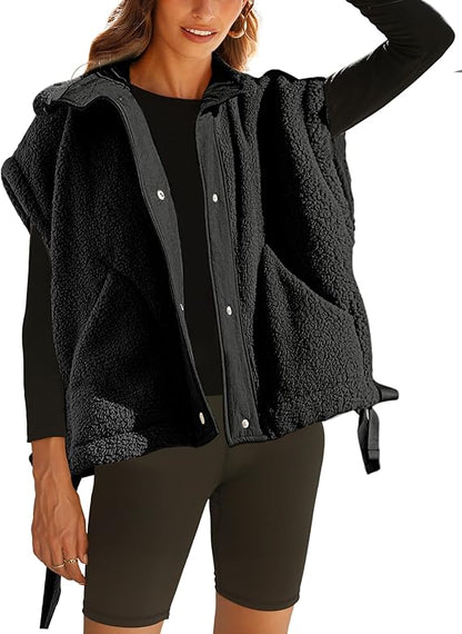 Sherpa Snap Vest