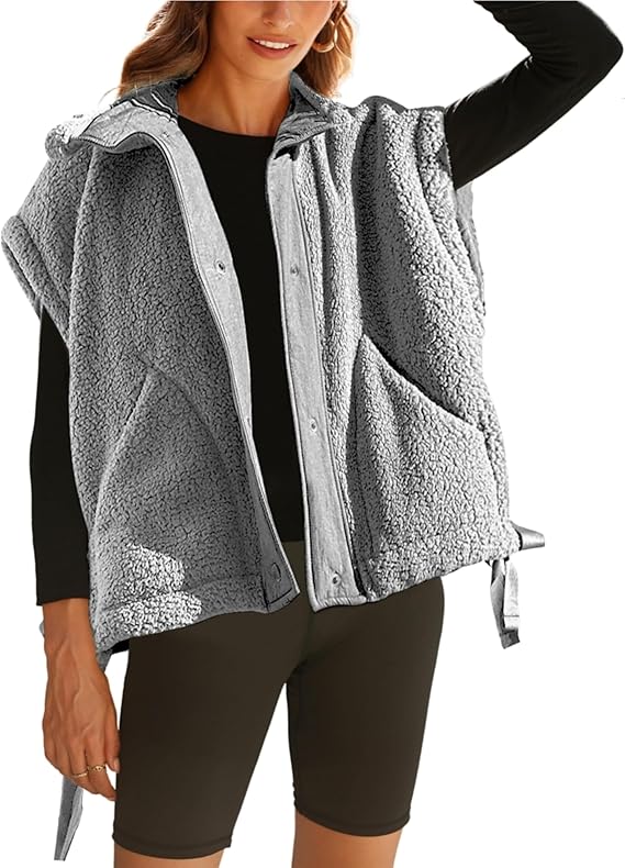 Sherpa Snap Vest