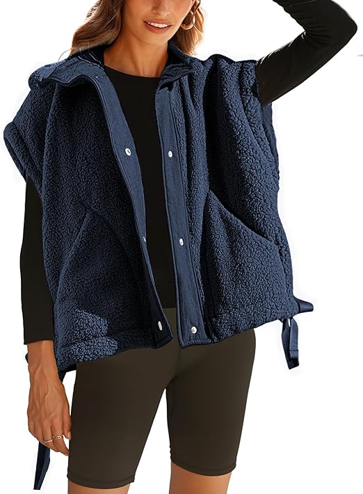 Sherpa Snap Vest