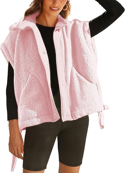 Sherpa Snap Vest