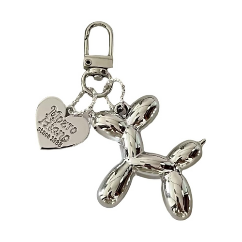 Dog Balloon Bag Keychain