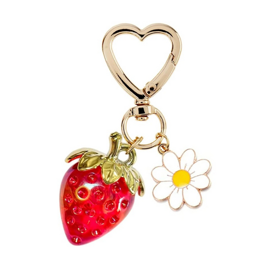 Strawberry Bag Keychain
