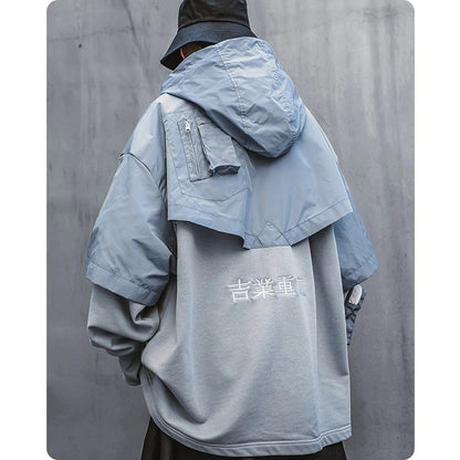 Kanji Techwear Windbreaker