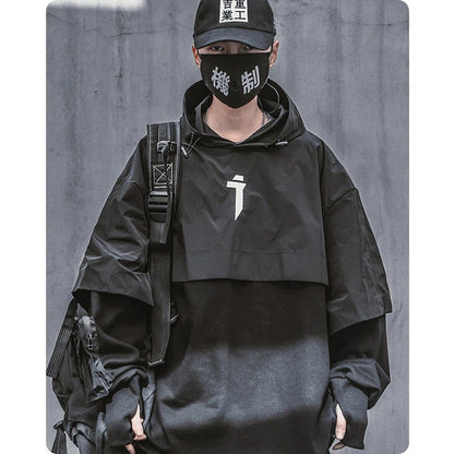 Kanji Techwear Windbreaker