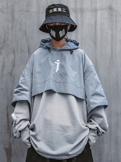 Kanji Techwear Windbreaker